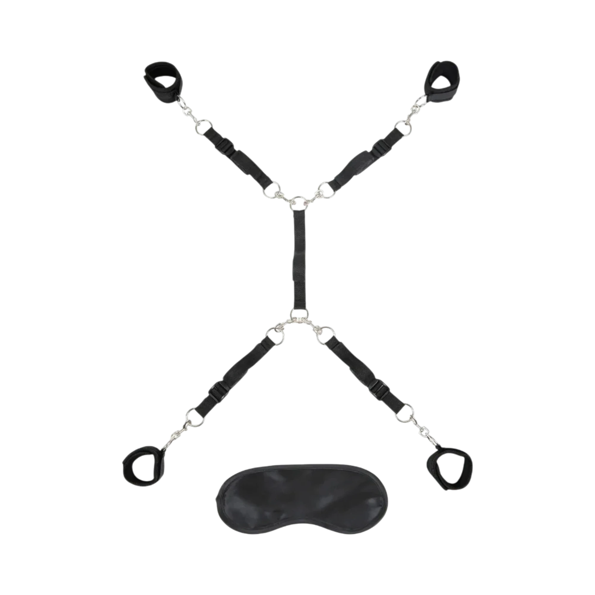 Lux Fetish Bed Spreader Black