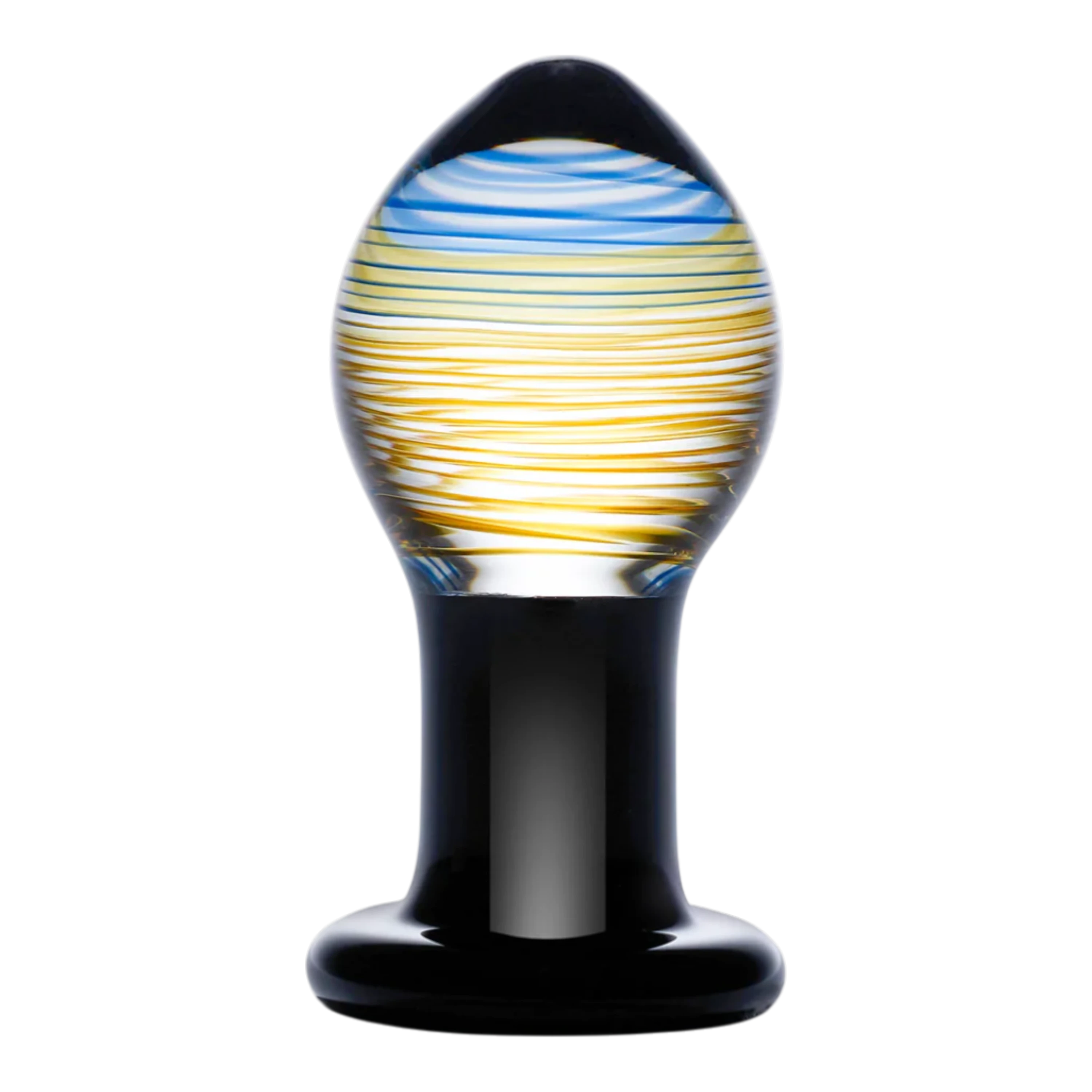 Glas 3.5 in. Galileo Glass Butt Plug