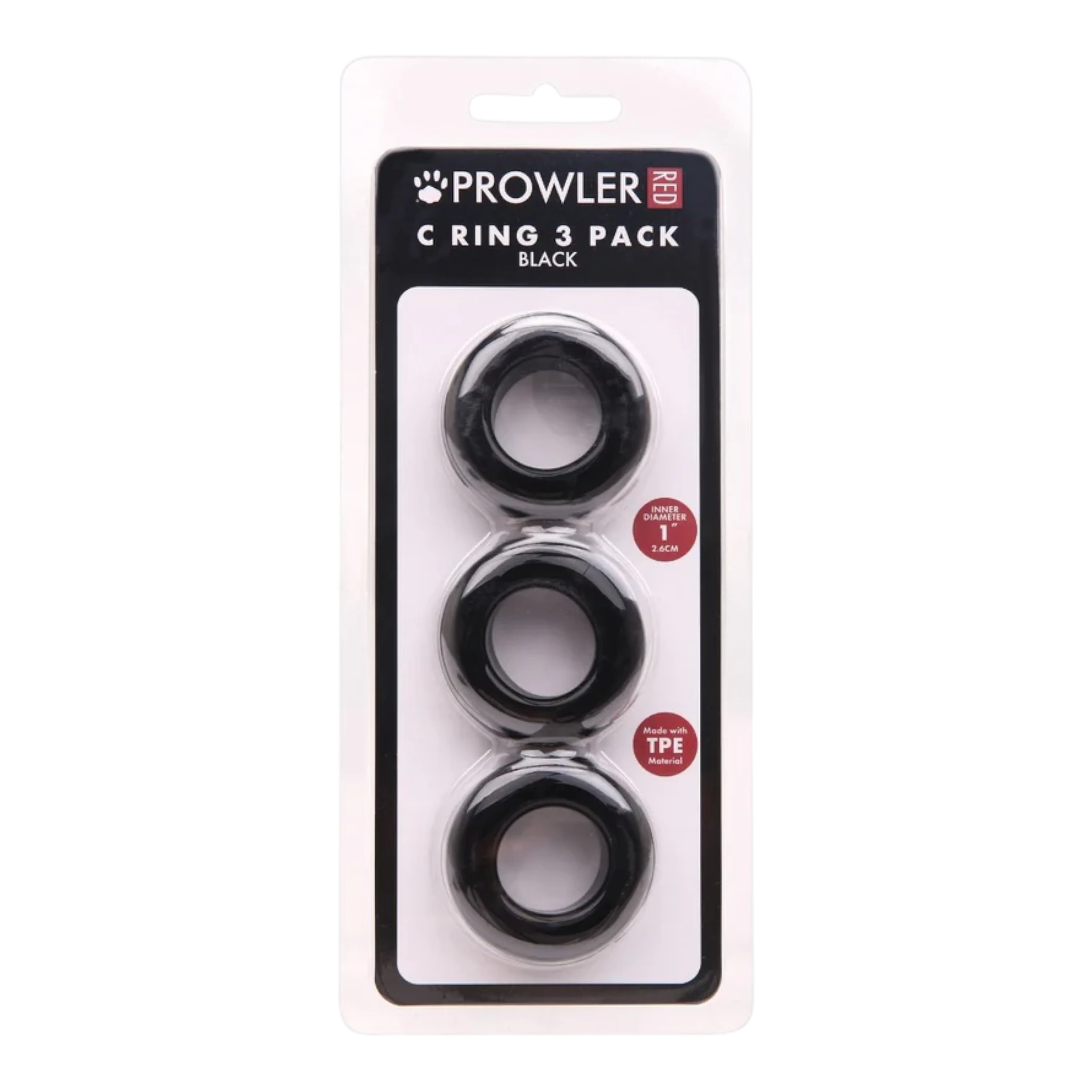 Prowler RED C-Ring 3-Pack