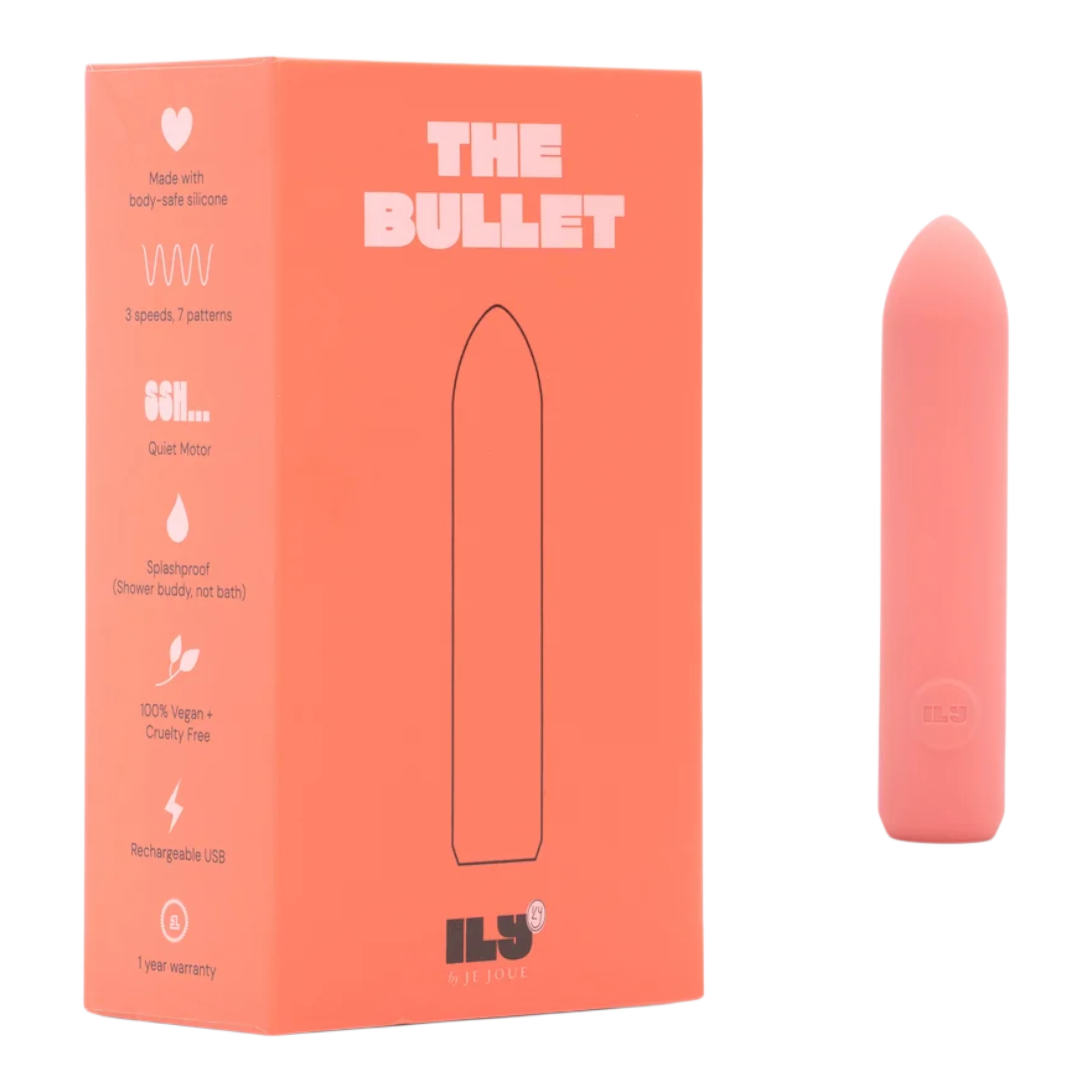 ILY by Je Joue The Bullet Squishy Classic Bullet