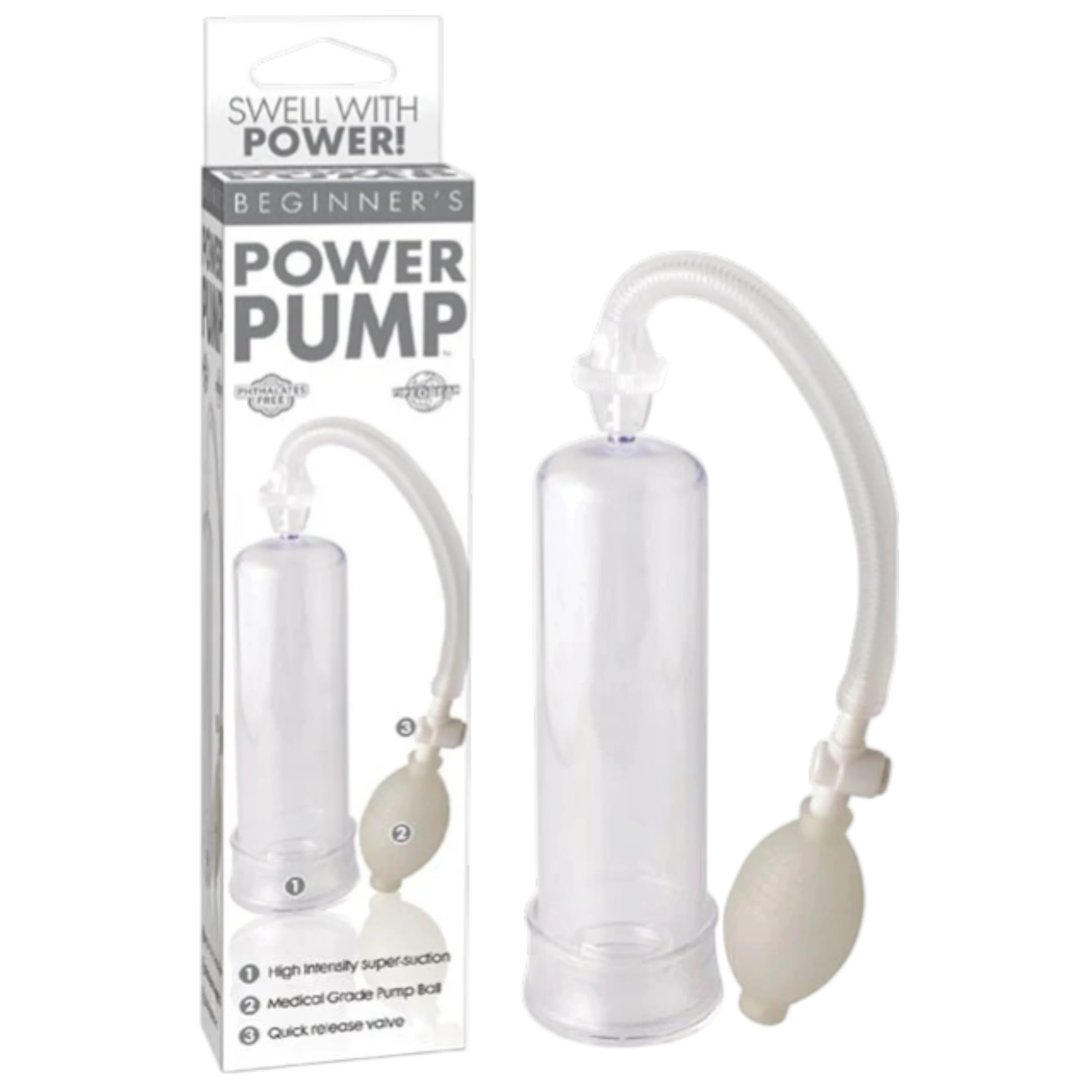Pipedream Beginner's Power Pump Clear
