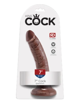 King Cock 7-Inch - Brown