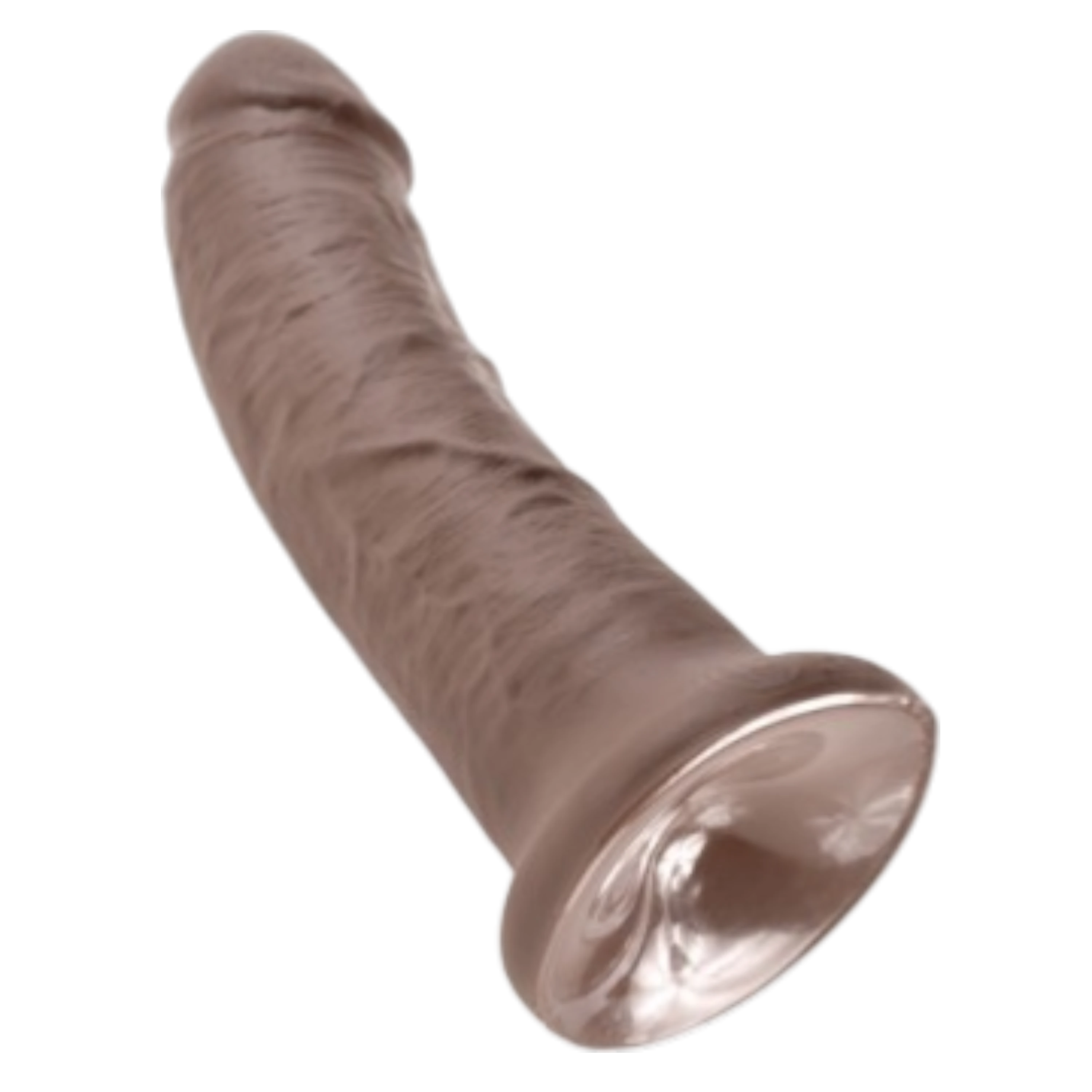King Cock 8-Inch Cock Brown
