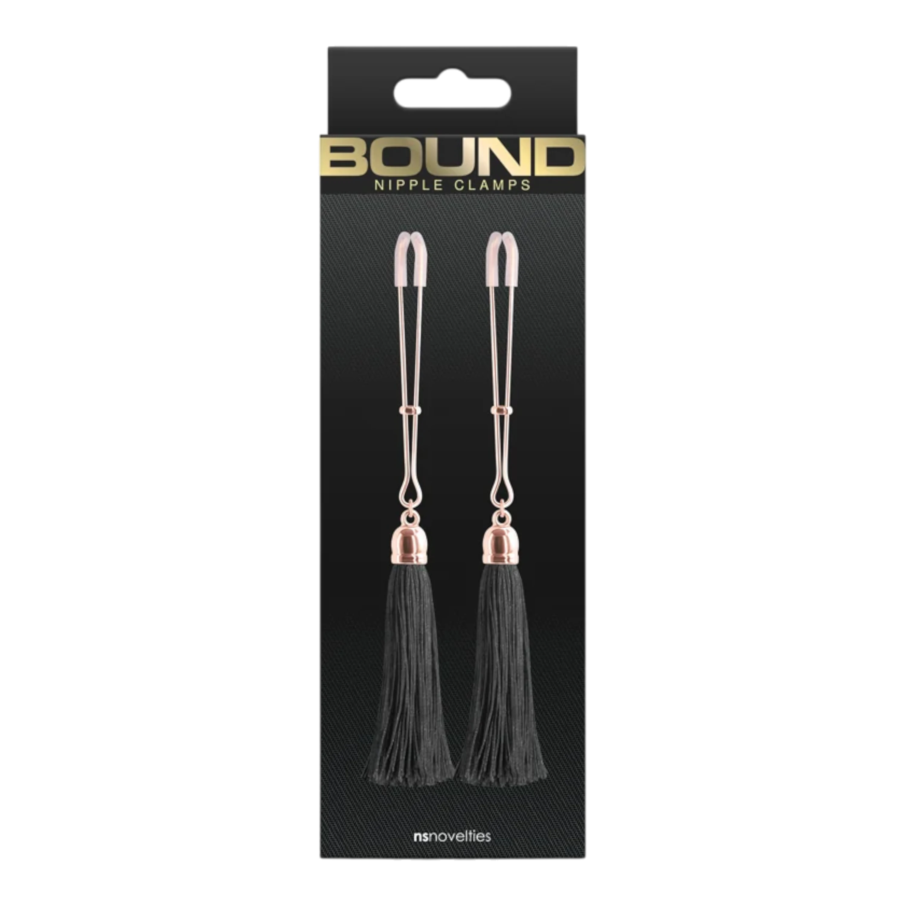 Bound Nipple Clamps T1 Black