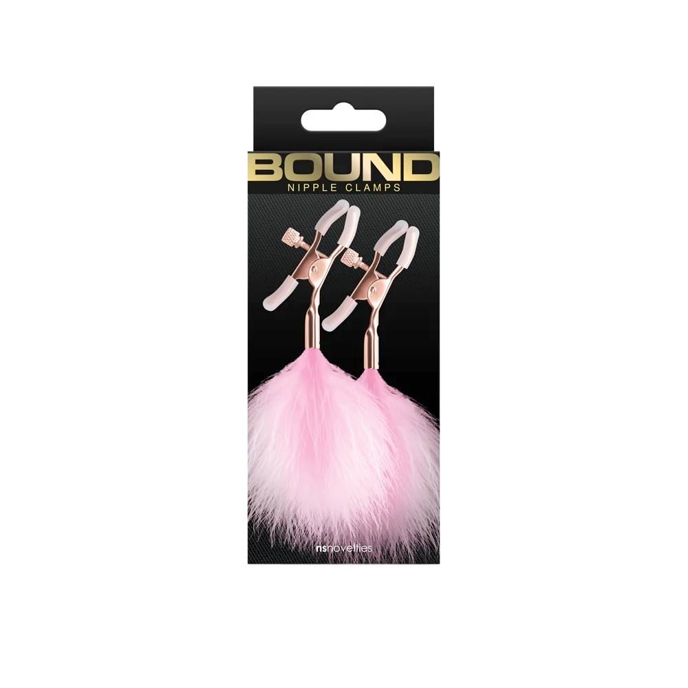 Bound — Nipple Clamps F1, Pink