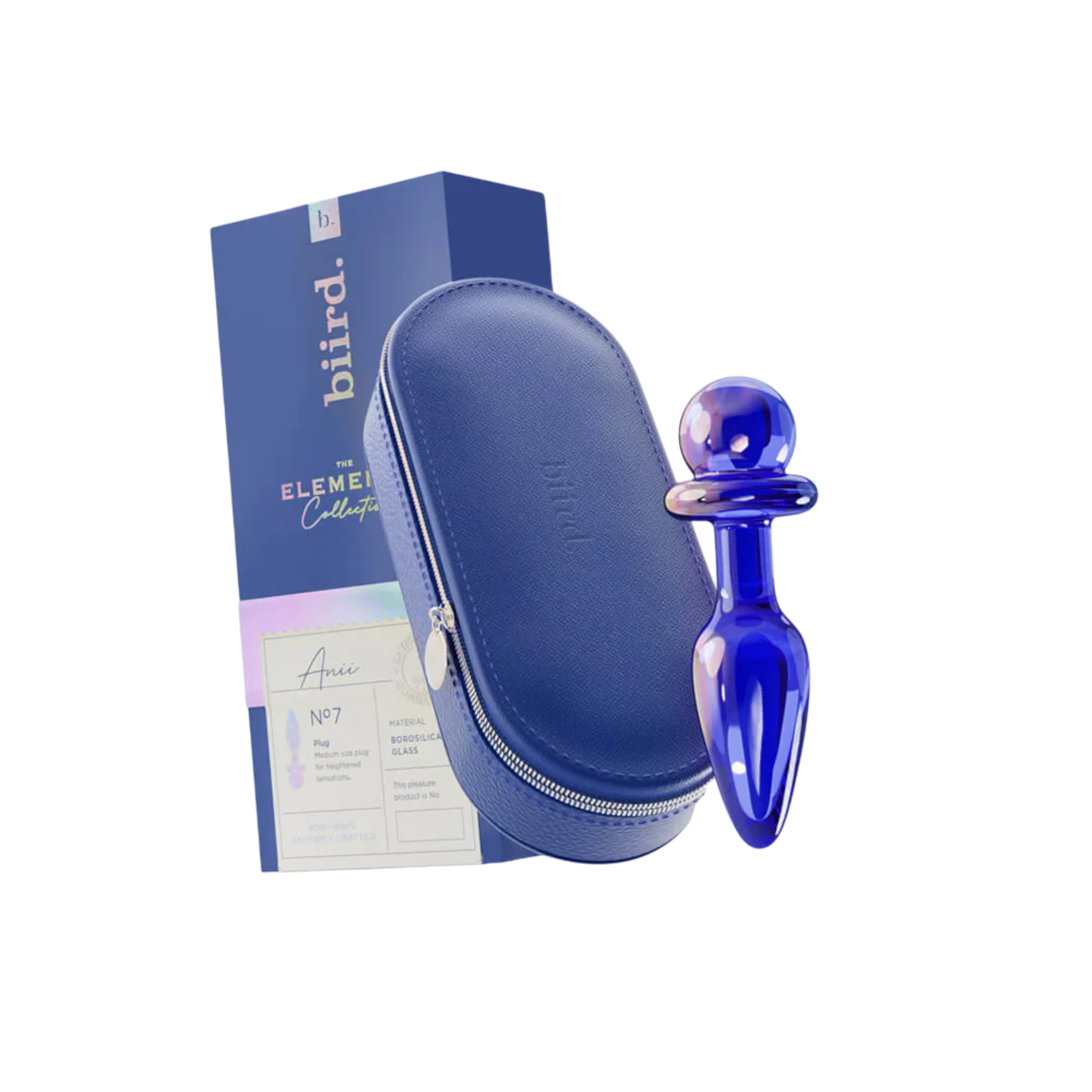 Biird Anii Glass Anal Plug