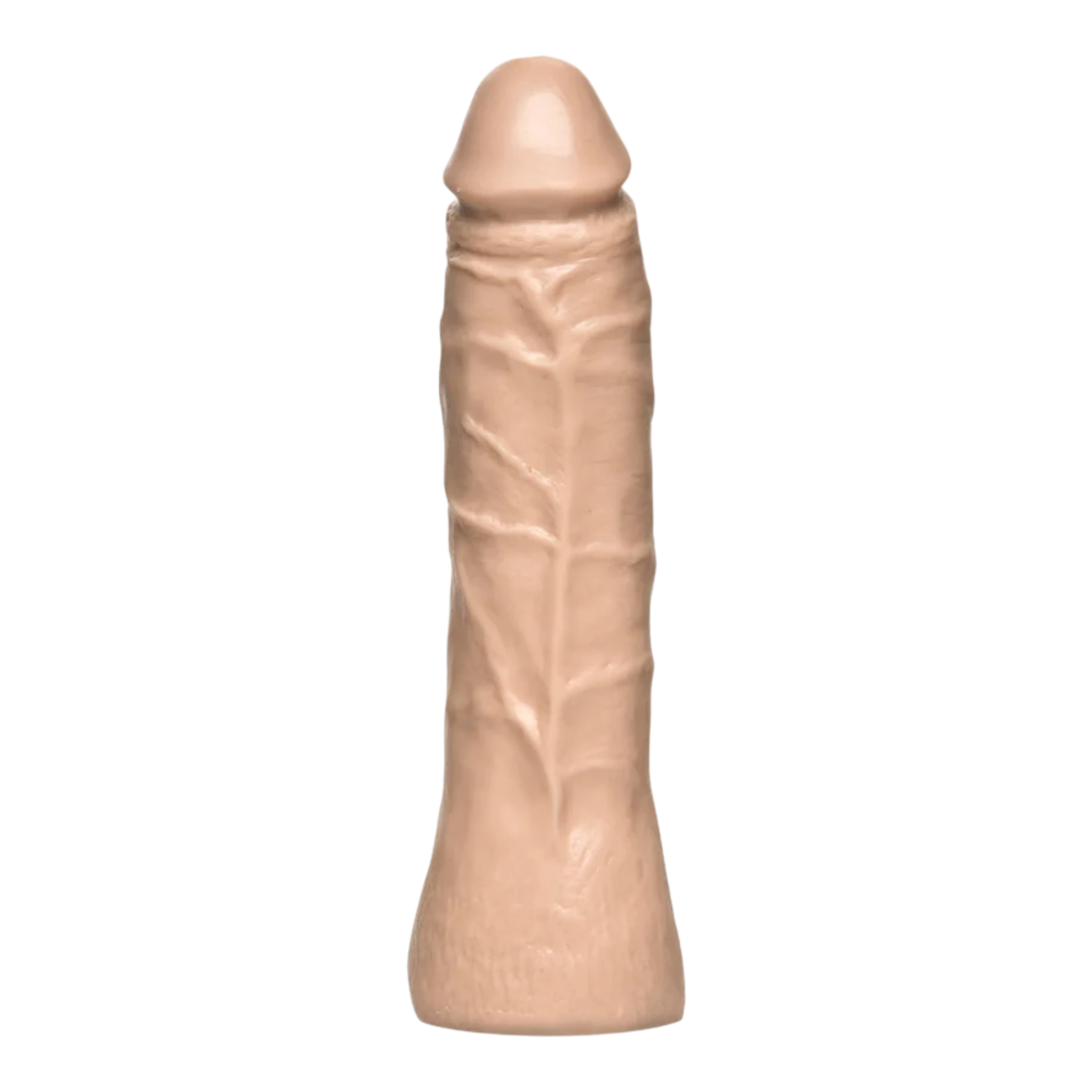 Doc Johnson Vac-U-Lock 7" Thin Dong - The Naturals White