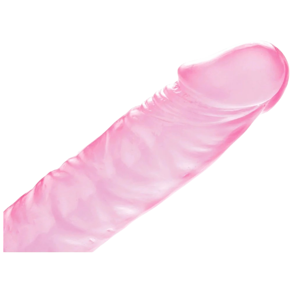 Adam & Eve — Pink Jelly Slim Dildo