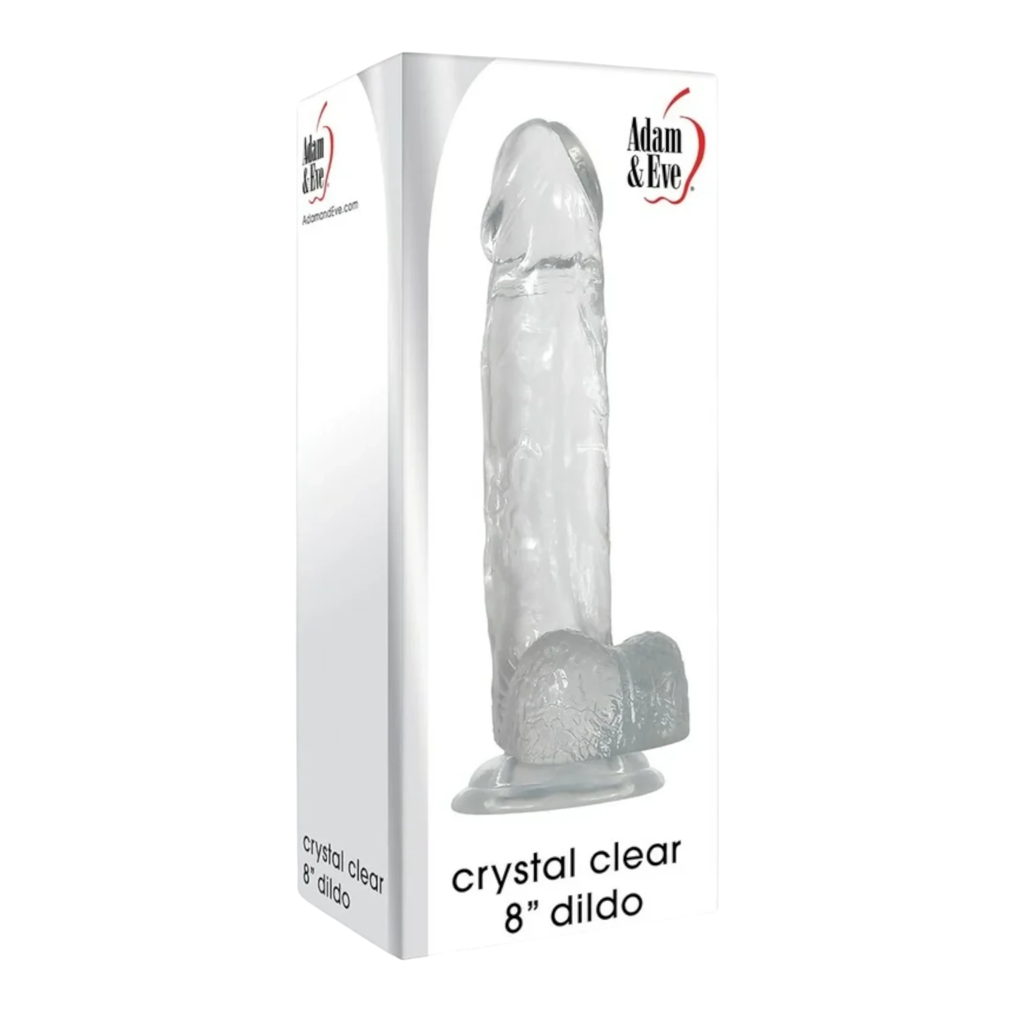 Adam & Eve Crystal Clear 8 in. Dildo