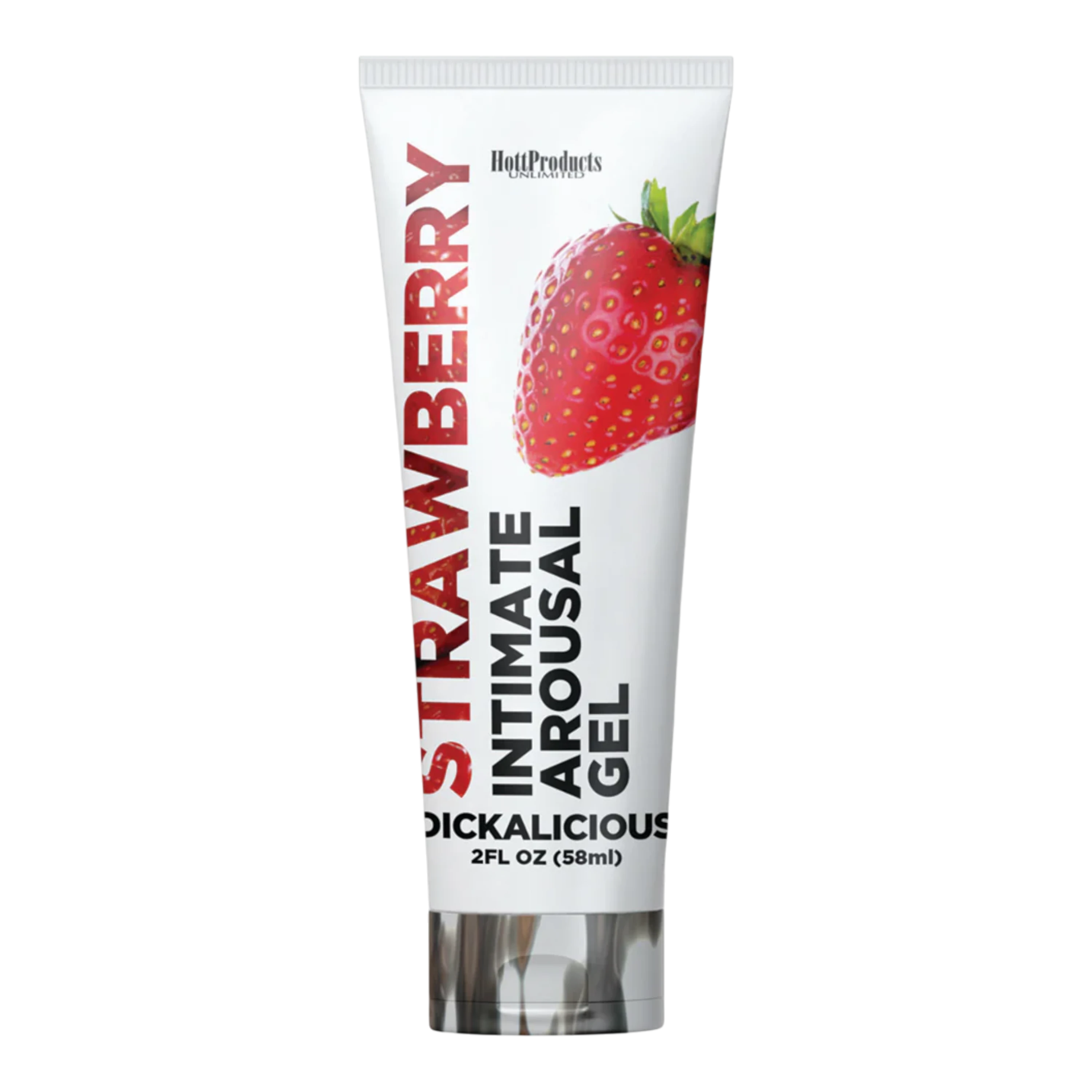 Dickalicious Intimate Arousal Gel Strawberry 2 oz.