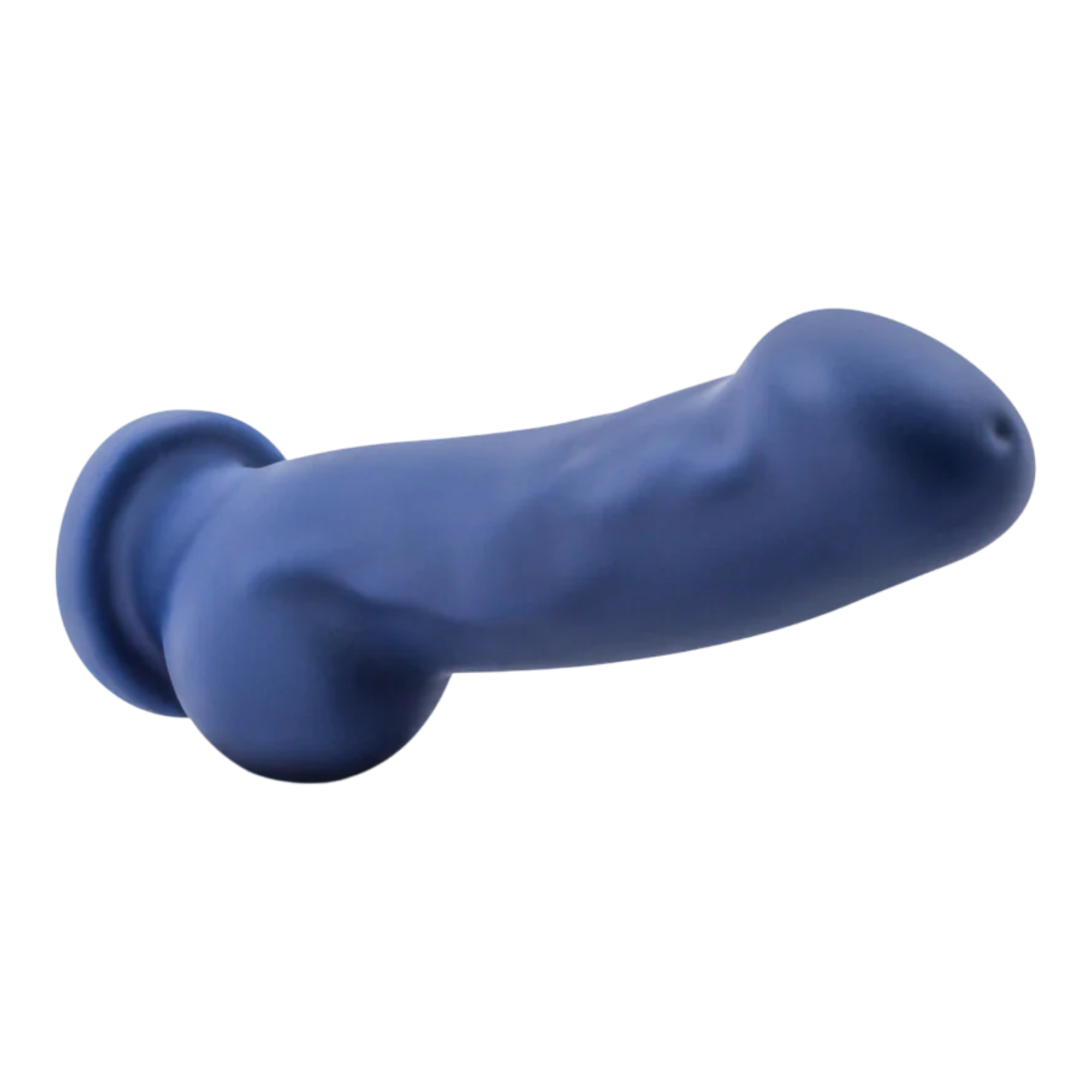 Avant D8 Ergo 7.5 in. Dual Density Silicone Dildo Indigo
