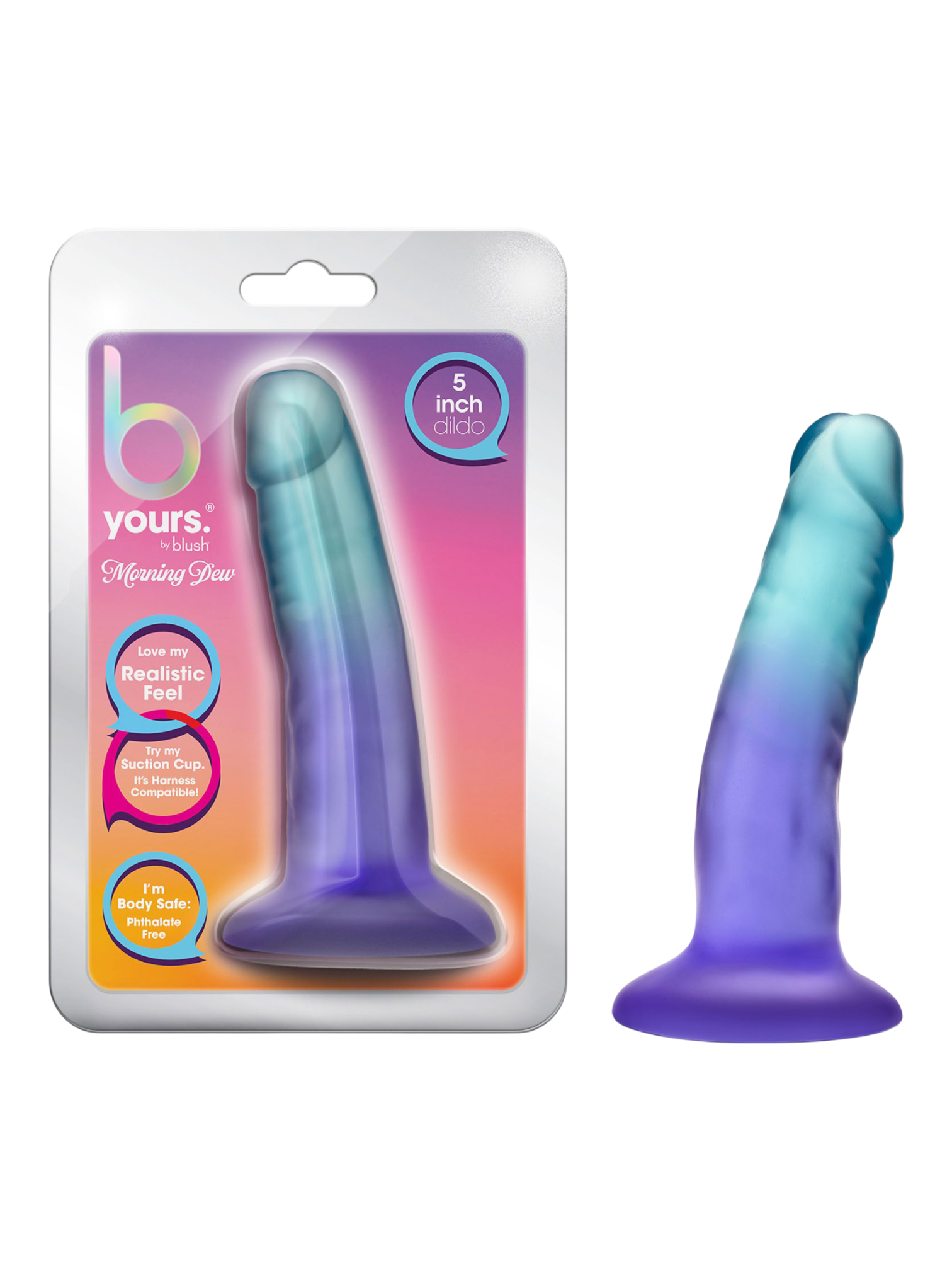 Blush — B Yours Morning Dew 5 in Dildo (Sapphire)