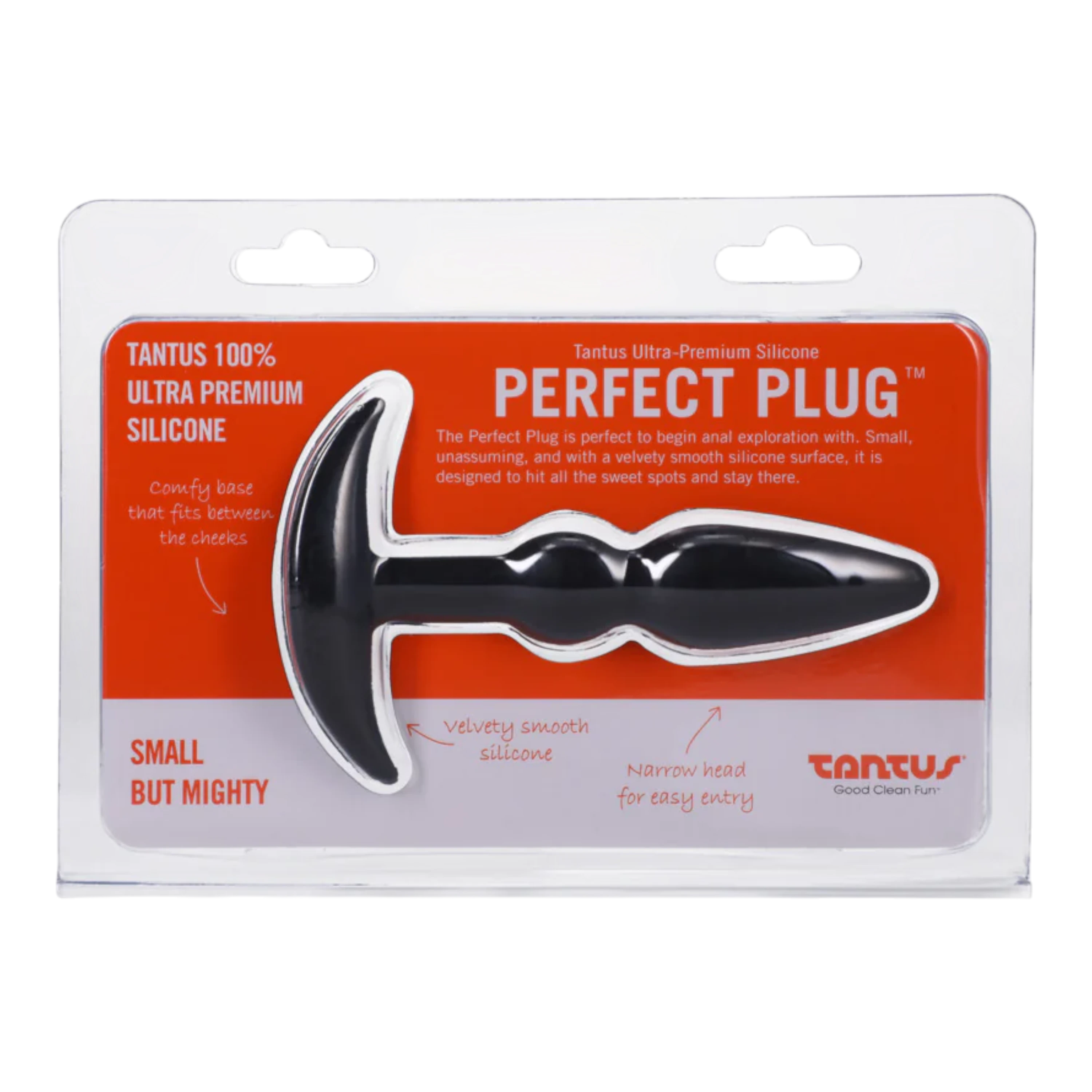 Tantus Perfect Plug Anal Plug Onyx