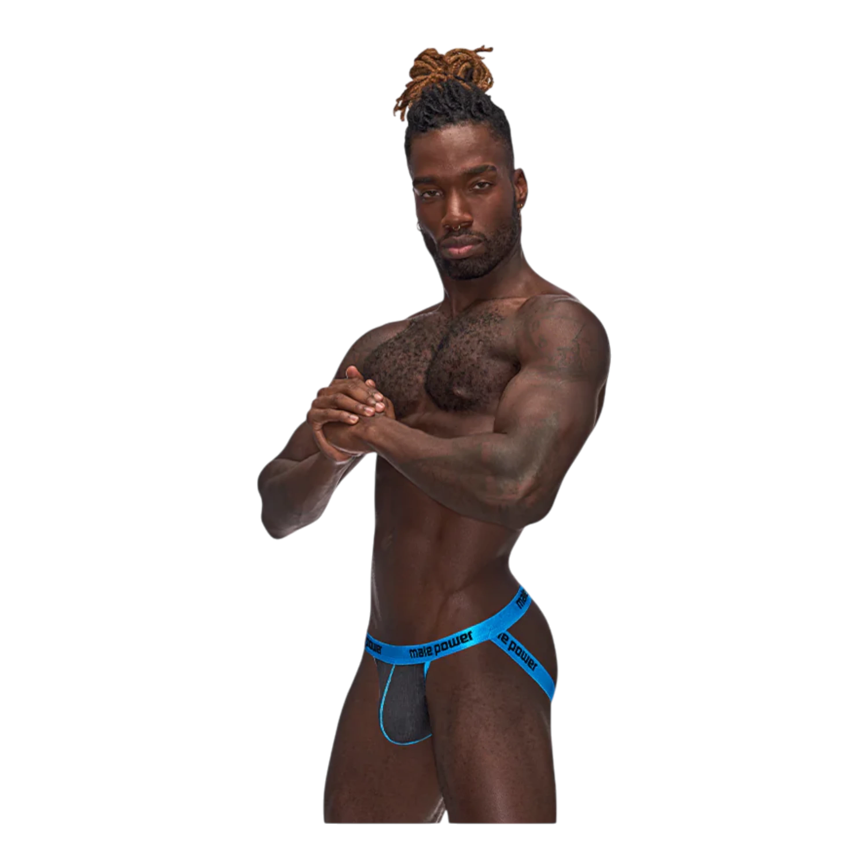 Male Power Casanova Uplift Jock Black L/XL