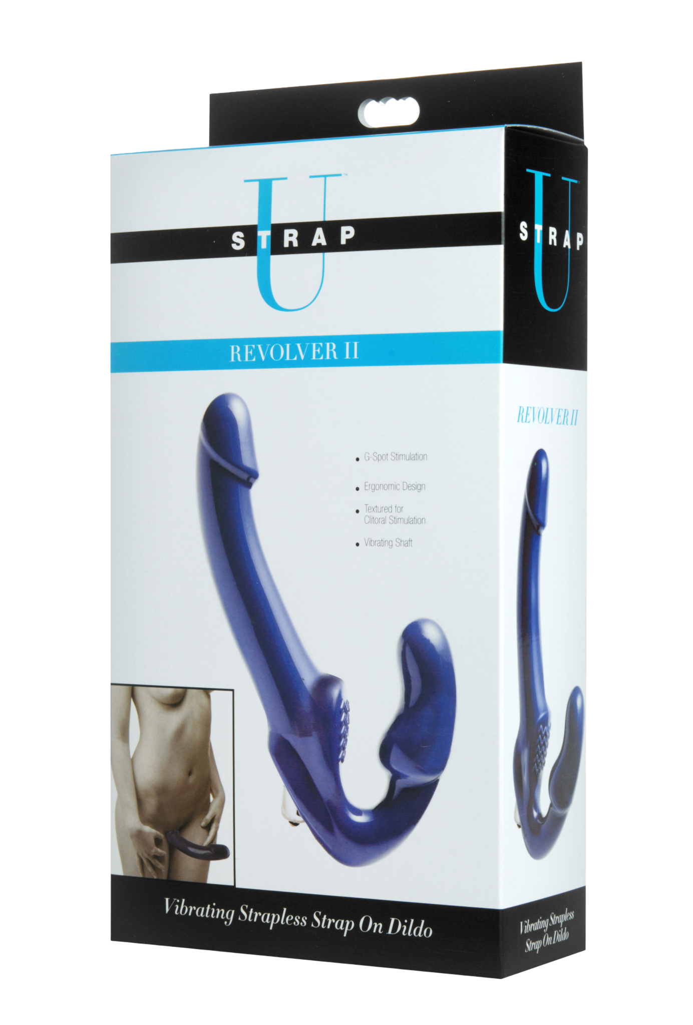 XR Brands — Strap U Revolver II Strapless Vibrating Strap-On