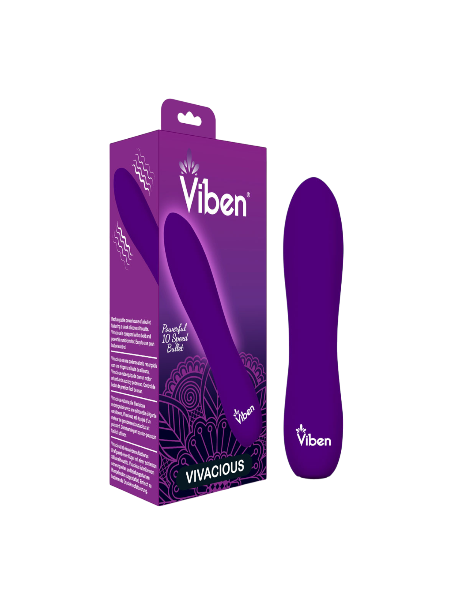 Viben — Vivacious Flexible Power Bullet (Violet)