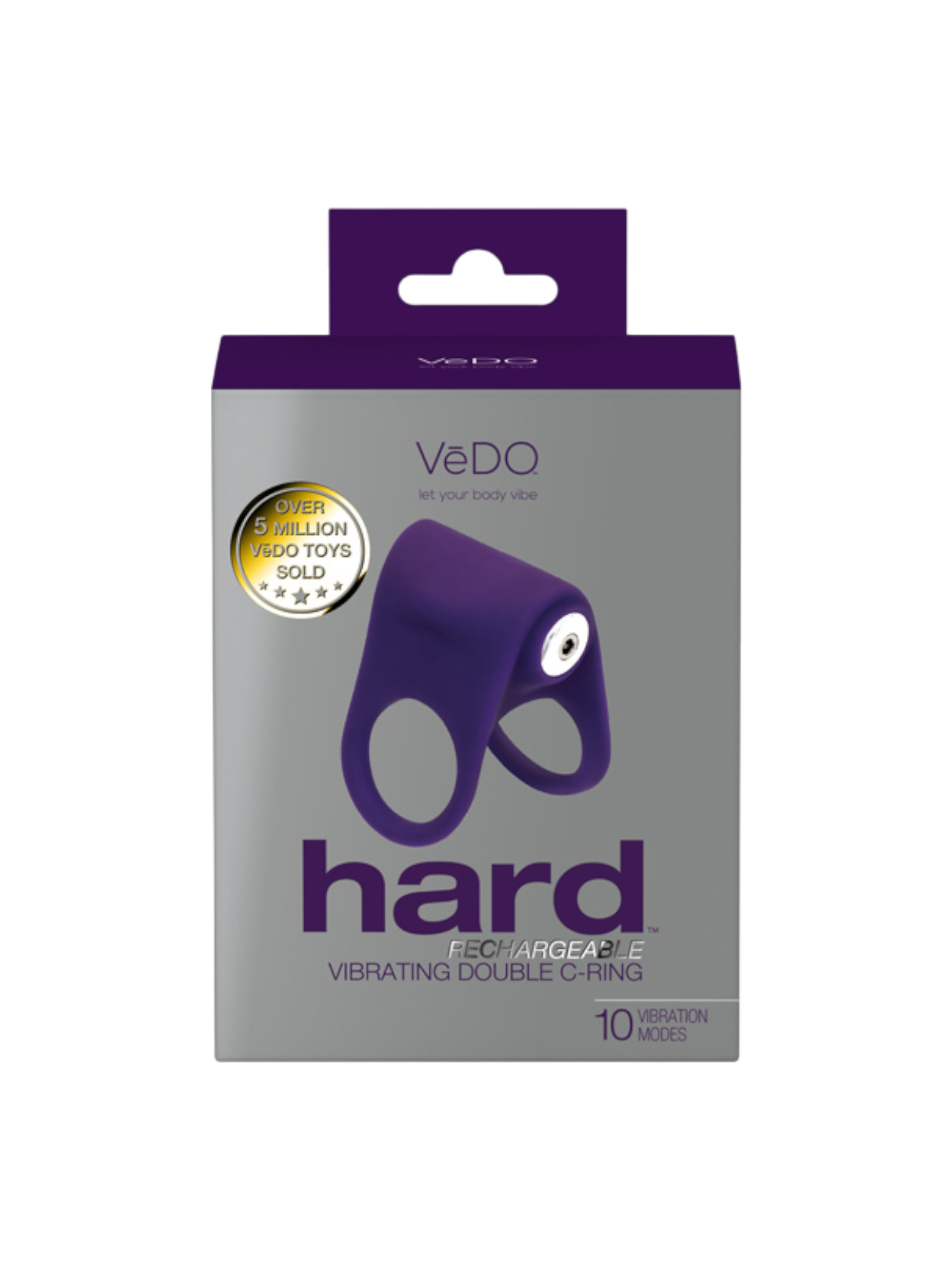 VeDO — Hard Rechargeable C-Ring (Purple)