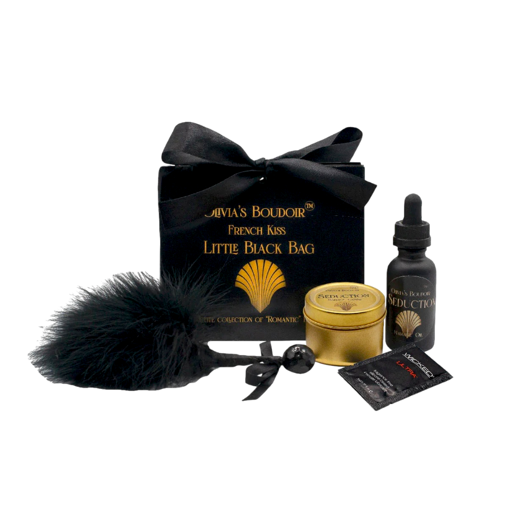 Olivia’s Boudoir — Little Black Bag: French Kiss Kit
